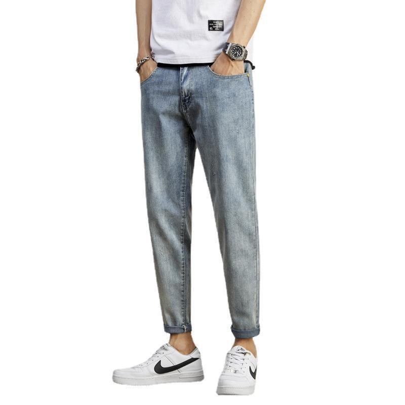 Retro Cropped Pants for Men - Image 4