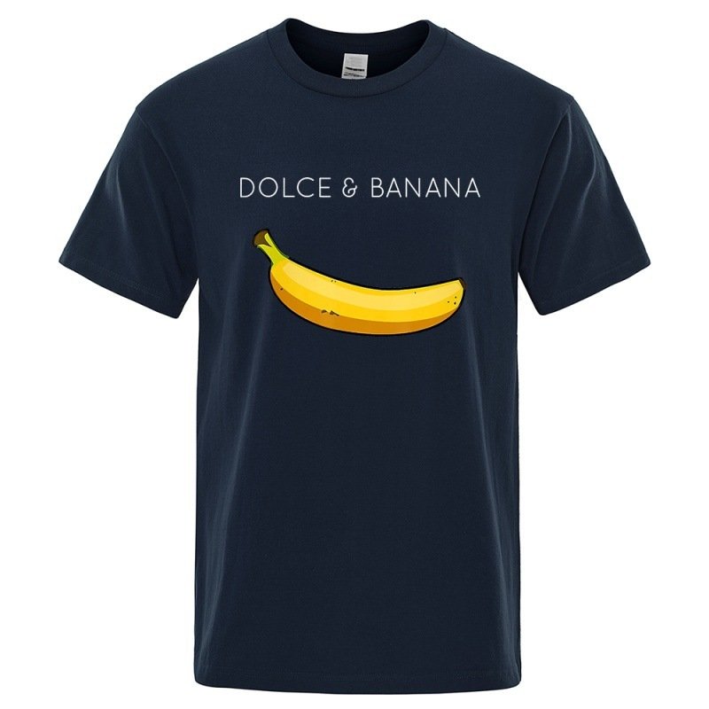 Banana Print Men T-shirts - Image 3