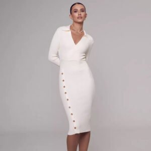 Sweater Knitted Dress For Women