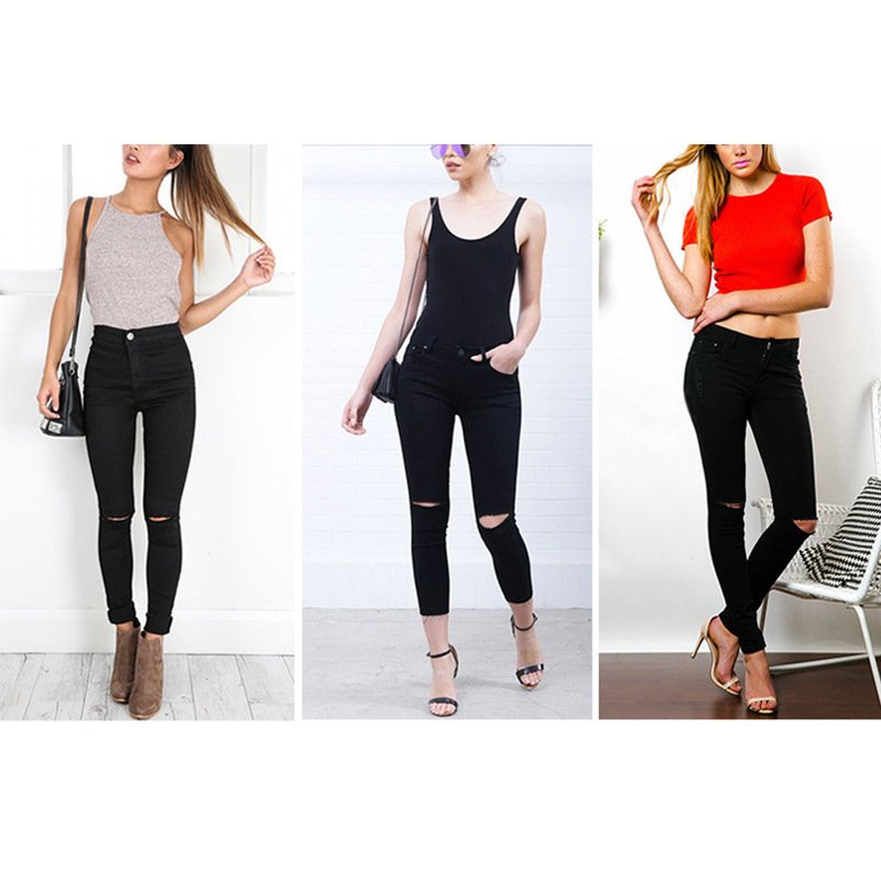 Ripped Skinny Jeans - Image 4