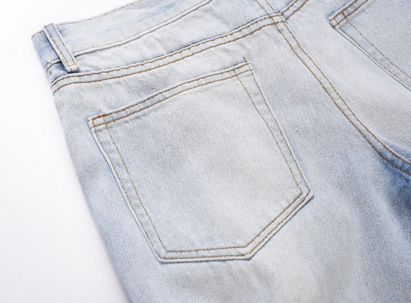 White Washed Ripped Jeans - Image 3
