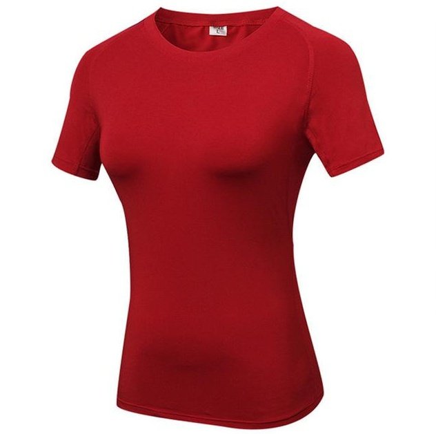 Women Quick Dry Compression Yoga T - Image 8