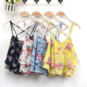 Floral Print Chiffon Blouse