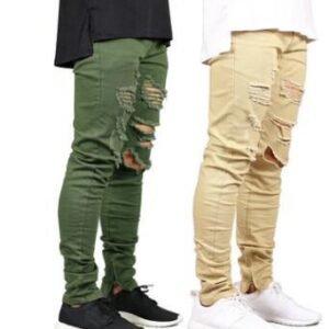 Stretch Ripped Skinny Jeans