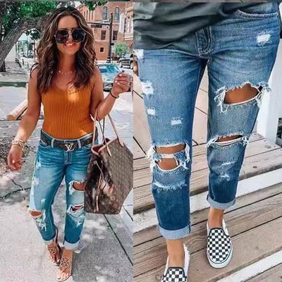 Women's Ripped Jeans