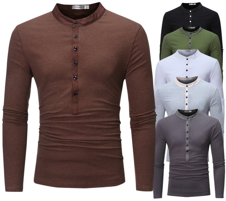 Young Men Long Casual Shirts