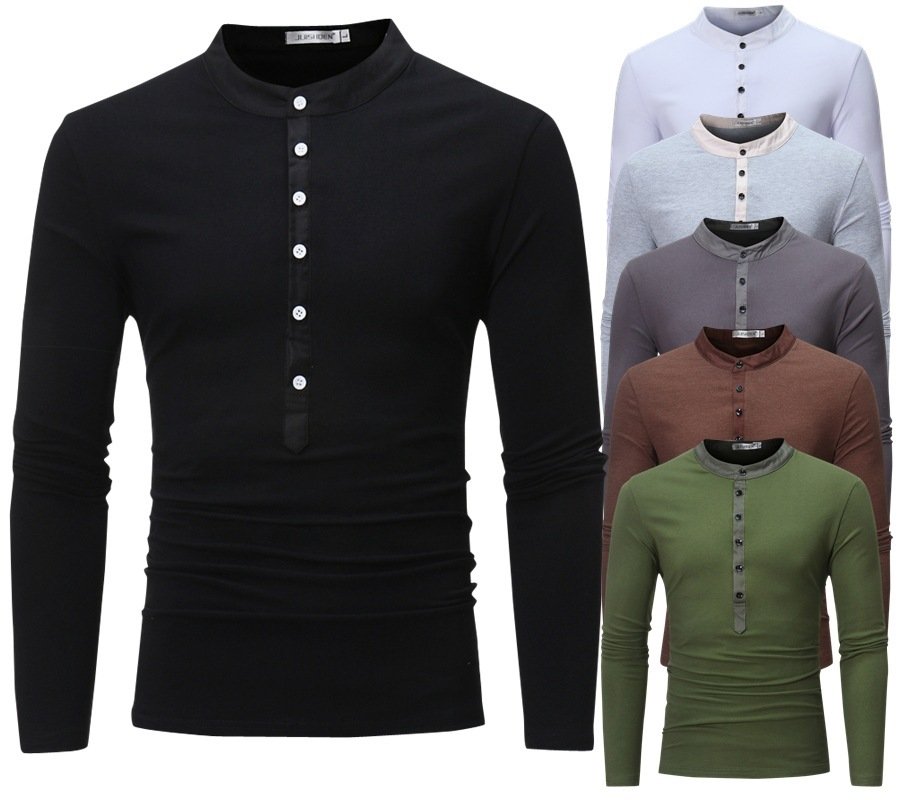 Young Men Long Casual Shirts - Image 8