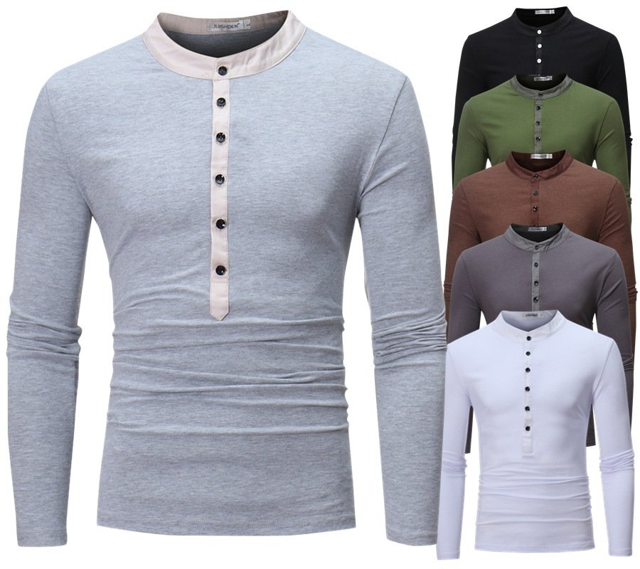 Young Men Long Casual Shirts - Image 2