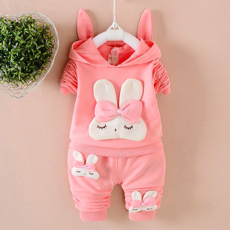 Toddler Girls 2 Piece Hoodie Sweatshirt and Pants - Image 4
