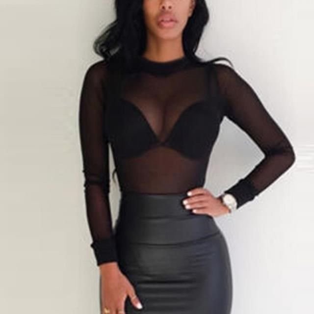 Sexy Long Sleeve Top - Image 4