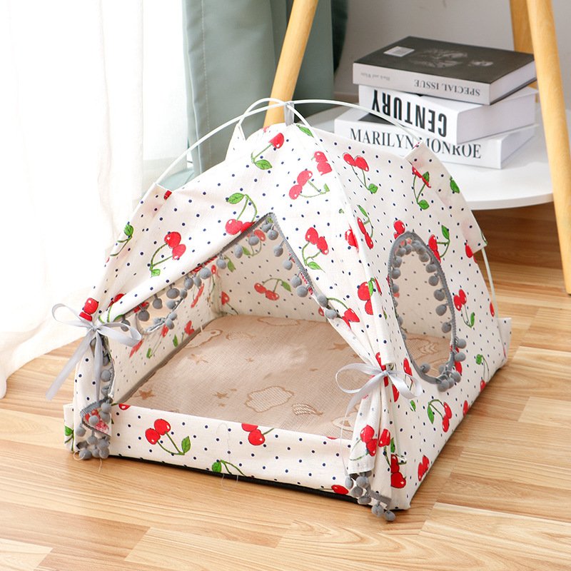 Cat Tent Enclosed Pet Bed - Image 6