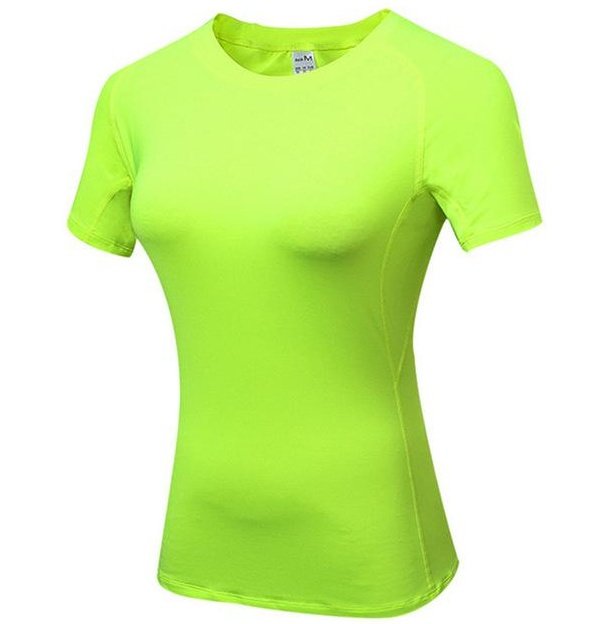 Women Quick Dry Compression Yoga T - Image 7