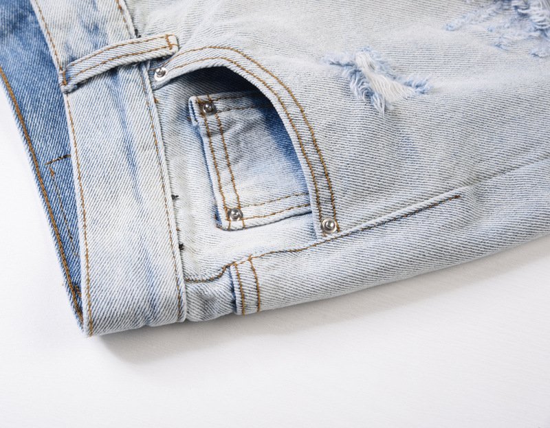 White Washed Ripped Jeans - Image 6