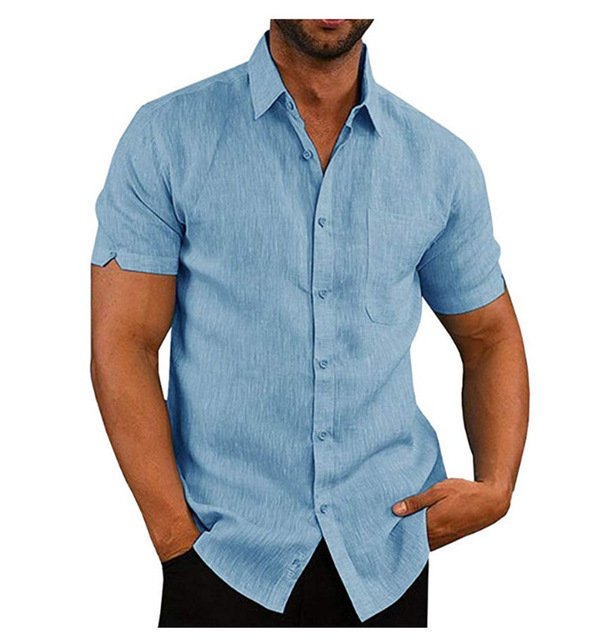 Short Sleeve Casual Shirt - Image 5