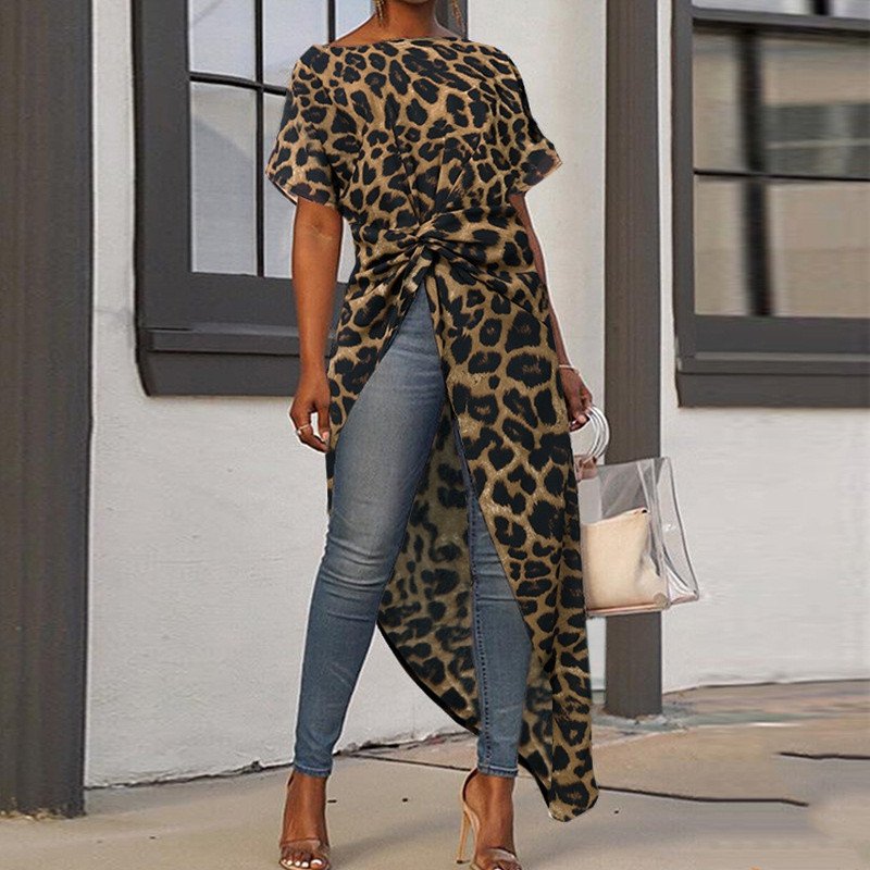 One Sided Tunic Blouse - Image 5