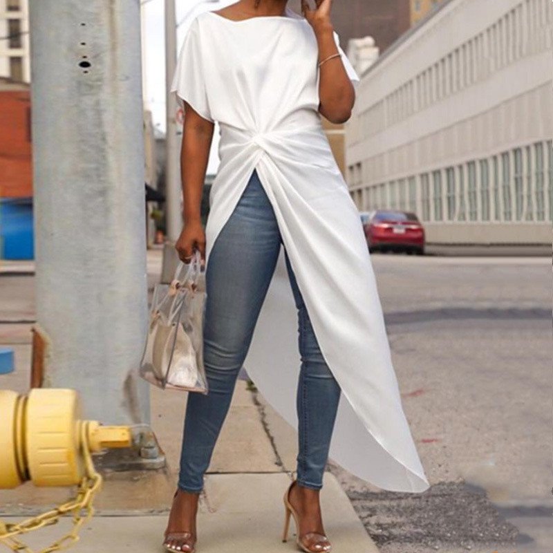 One Sided Tunic Blouse - Image 6