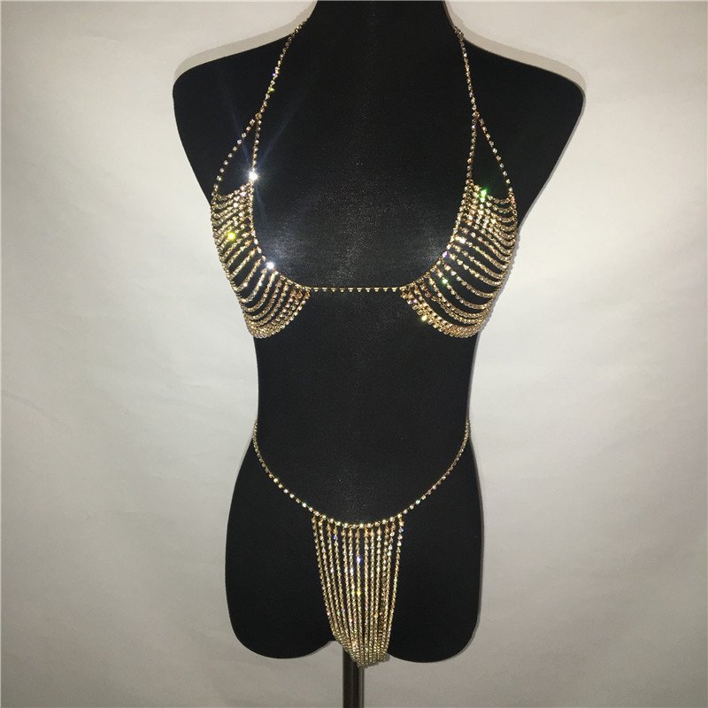 Sexy Body chain 2 piece Underwear Set - Image 6
