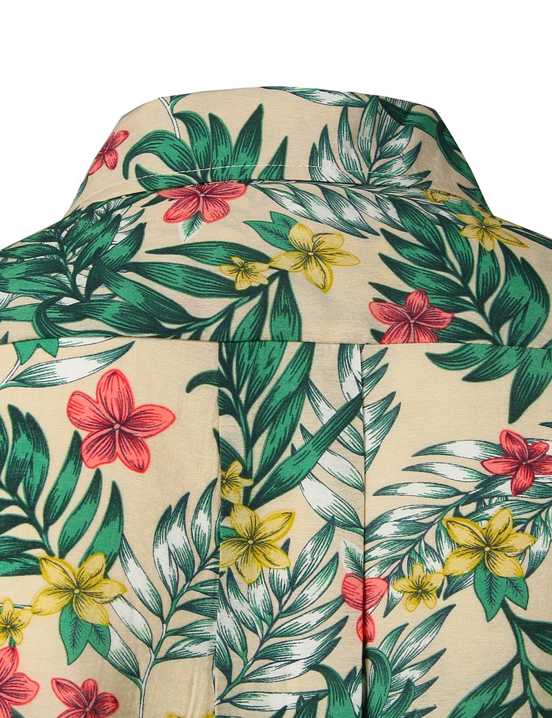Men Pattern Collar Casual Shirt - Image 6