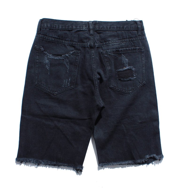 Ripped denim shorts - Image 5