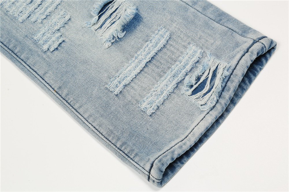 Men Fashion Flared Washed Jeans - Image 4