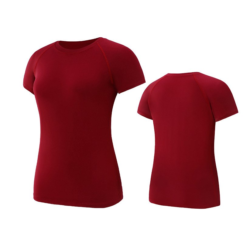 Women Quick Dry Compression Yoga T - Image 6