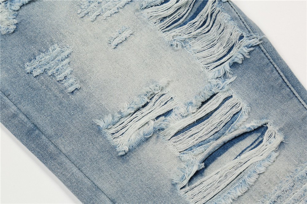 Men Fashion Flared Washed Jeans - Image 10