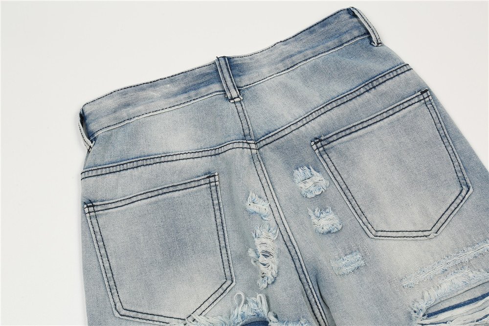 Men Fashion Flared Washed Jeans - Image 3