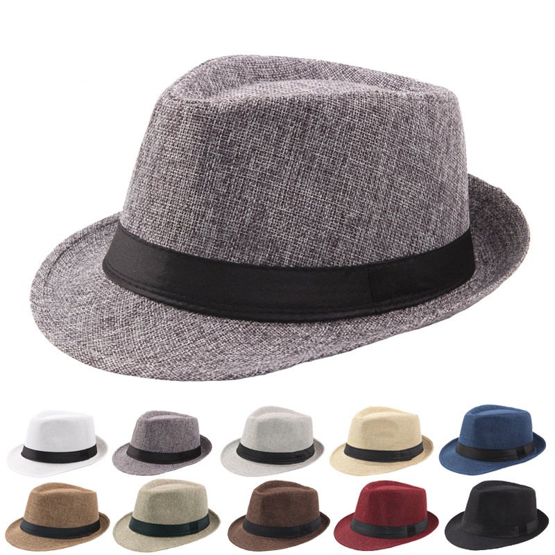 Men Linen Hat