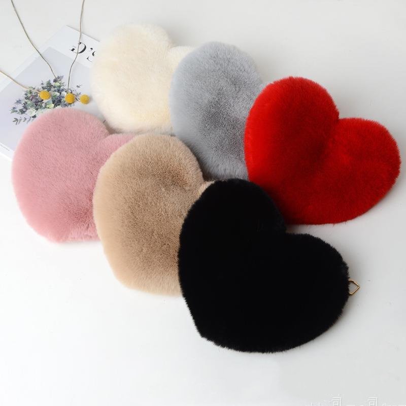 Women Plush Chain Shoulder Bags - Image 7