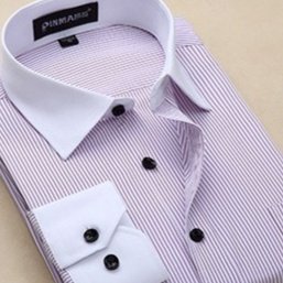 Men Business Long Sleeve Shirts