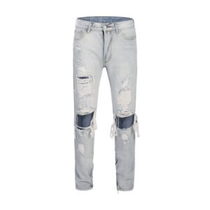 White Washed Ripped Jeans
