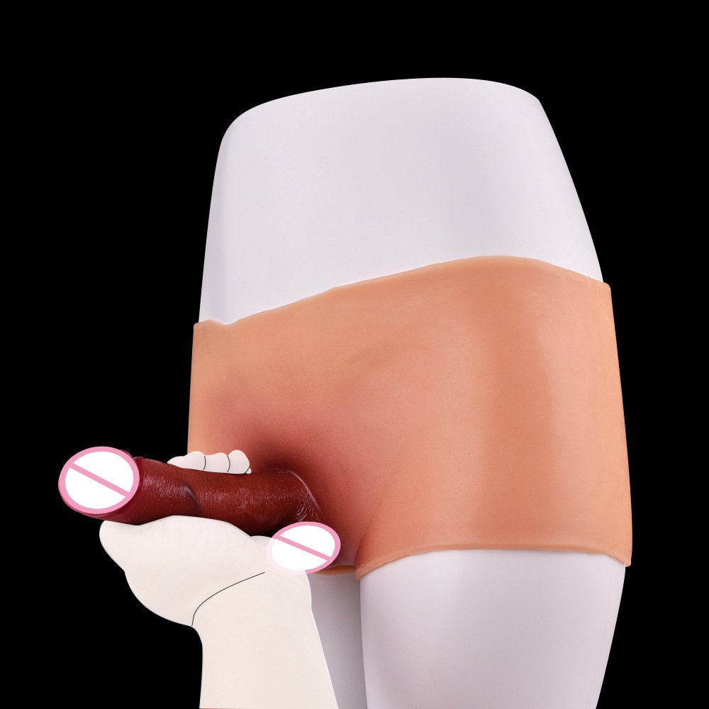 Women's Wearable Dildo Pants Liquid Silicone - Image 4
