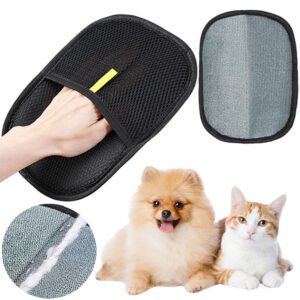 Hair Remover Mitt De-shedding Brush For Dog Cat Rabbit