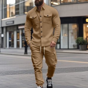 Casual Two-piece Set For Men