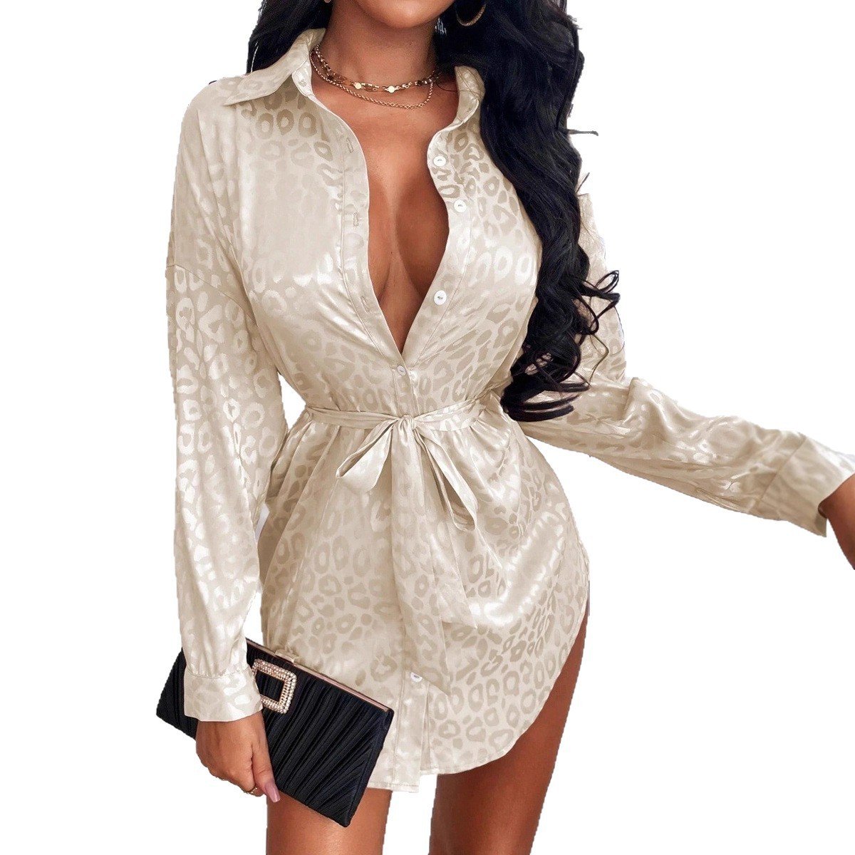 Sexy Shirt Blouse - Image 2