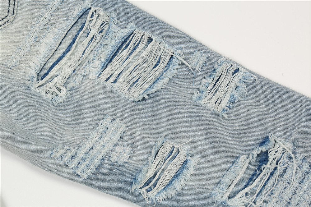 Men Fashion Flared Washed Jeans - Image 7