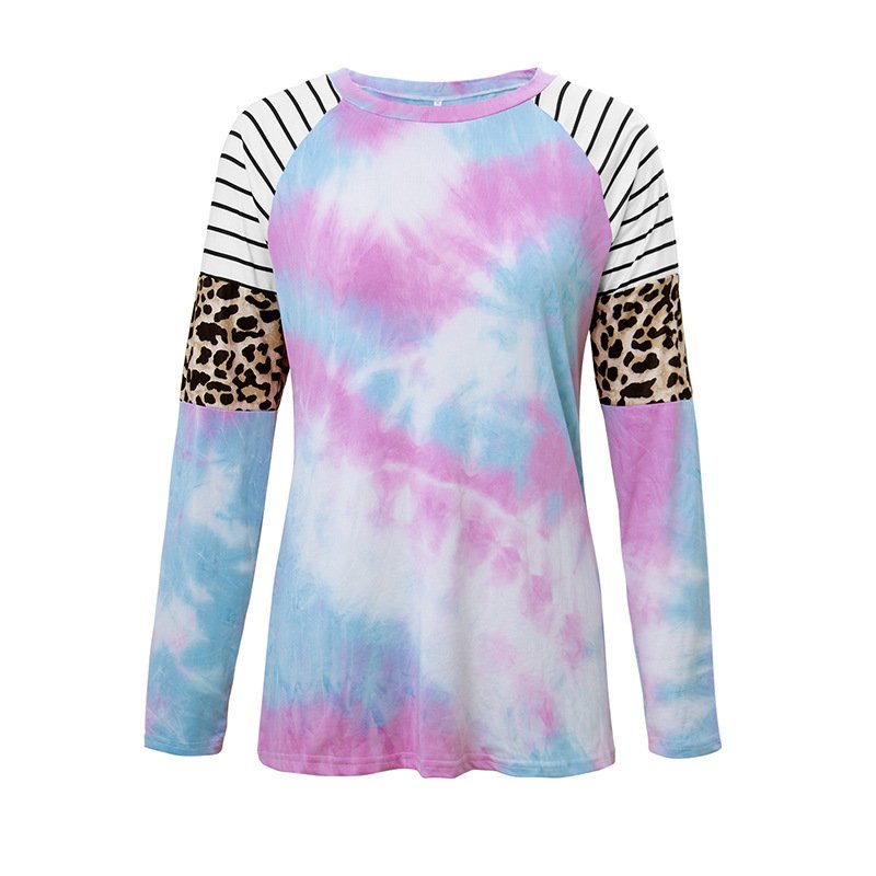 Tie-dyed Leopard T-shirts - Image 2