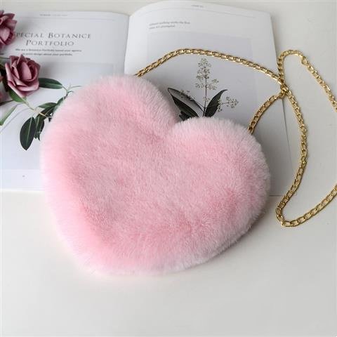 Women Plush Chain Shoulder Bags - Image 8