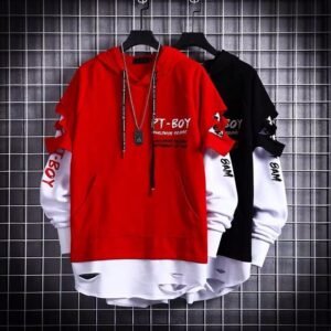 Men Ripped Fleece sweater