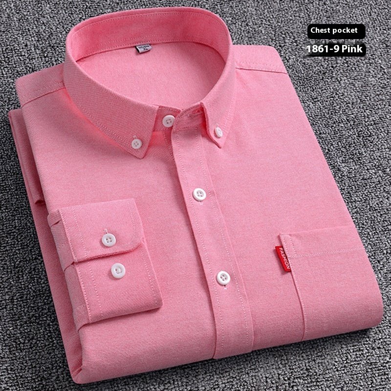 Cotton Oxford Woven Men Shirts - Image 10