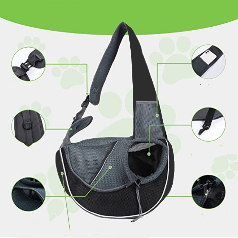Portable Crossbody Bag For Dogs Cats - Image 3