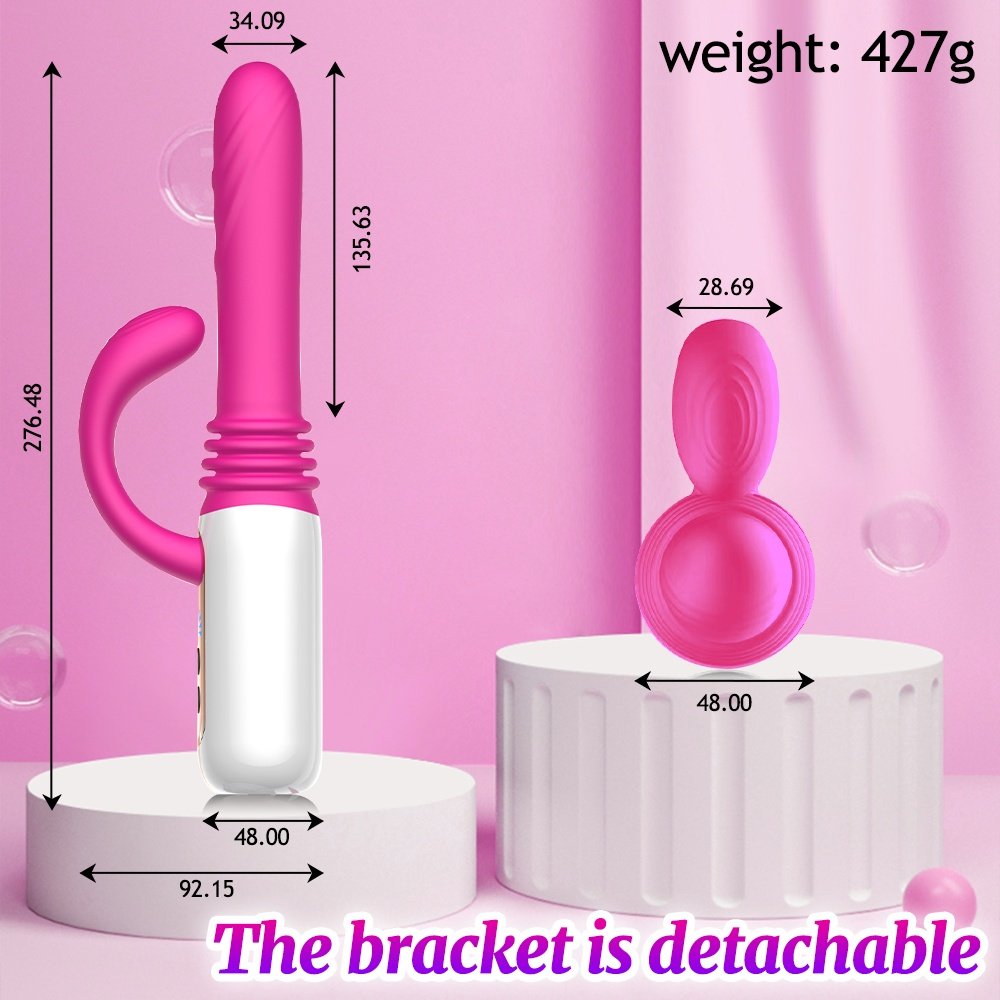 Toys Thrusting Dildo Vibrator, Remoted Realistic Dildo With 10 Vibrating & 7 Thrusting - Image 5