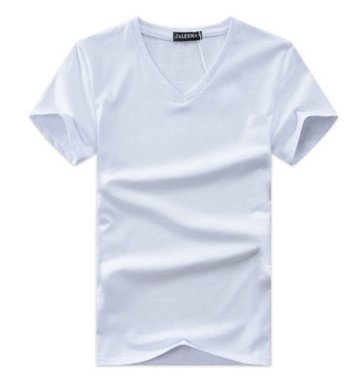 Men V Neck Cotton Short Sleeve T-Shirts - Image 3