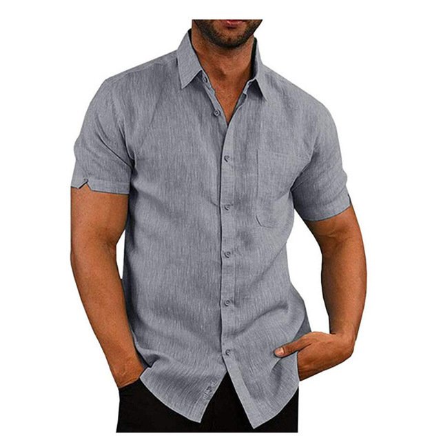 Short Sleeve Casual Shirt - Image 3