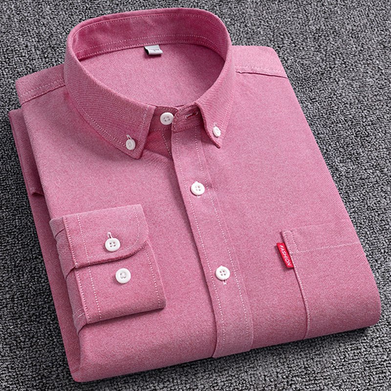 Cotton Oxford Woven Men Shirts
