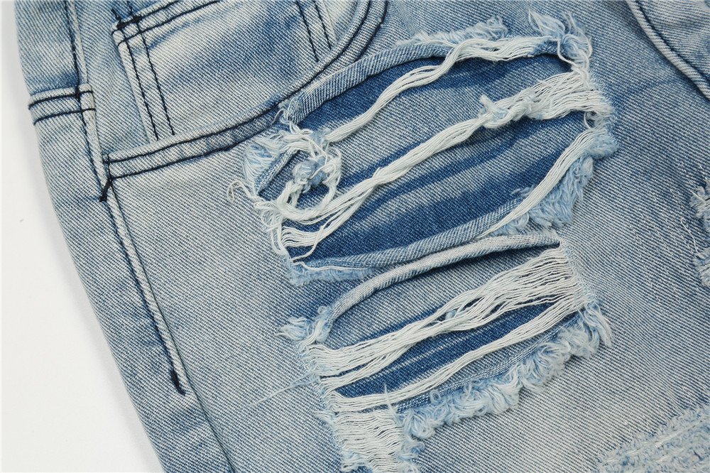 Men Fashion Flared Washed Jeans - Image 5