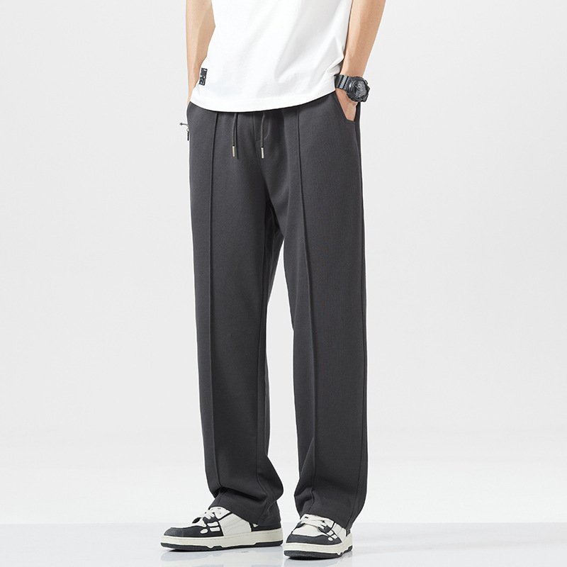 Loose Straight Sweatpants for Men - Image 3