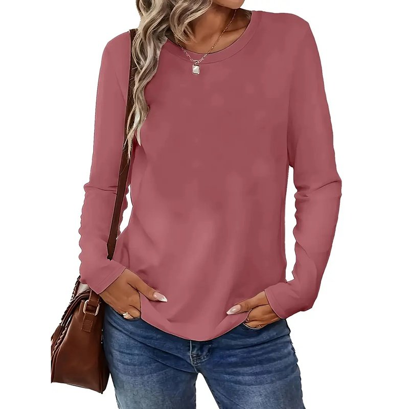 3 Pack Long Sleeve Loose Fit Fall Tops - Image 9