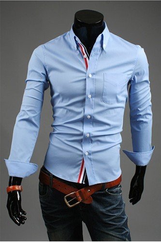 Men's Long-sleeved Dress Shirts - Image 6