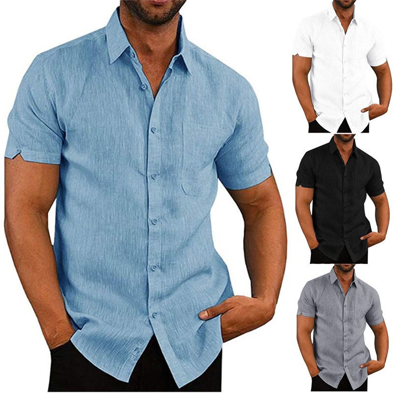 Short Sleeve Casual Shirt - Image 7